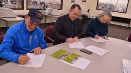 Arapahoe County Canvass Board signs certificate of election